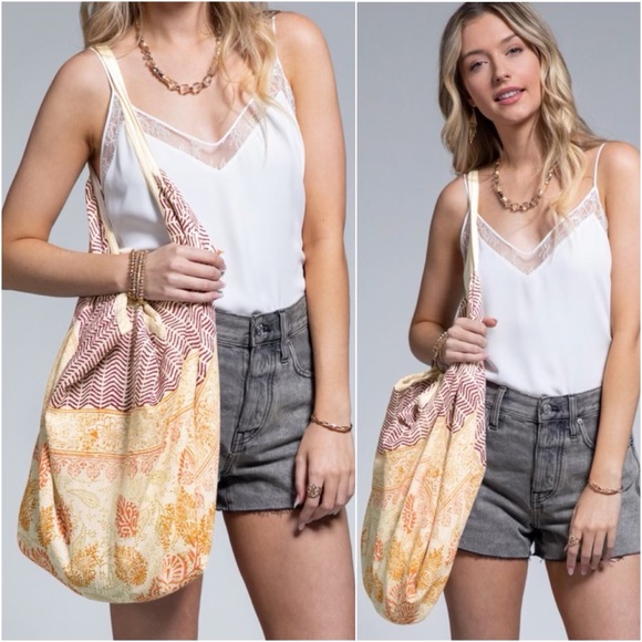 LLK Handbags - Women’s trendy cute boho hobo shoulder bag with zippered closure
